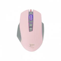 Мишка WHITE SHARK GM-5009 :: Геймърска мишка GARETH Pink, 6400dpi, розова