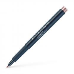 Канцеларски продукт Faber-Castell Маркер, объл, 1.5 mm, металик, цвят розова целувка