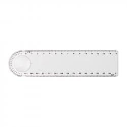 Линия Linear, пластмасова, с лупа, 15 cm на най-ниска цени