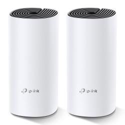 Безжичен екстендър Безжичен рутер TP-Link Deco M4, AC1200, 2.4-5 GHz, 300 -  867 Mbps, Gigabit, 2 бр. в комплект