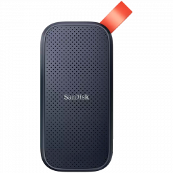 Хард диск / SSD SANDISK Portable, 1TB, USB Type-C, 520MB/s, Черен