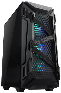 Кутия Компютърна кутия ASUS TUF Gaming GT301, черен  RGB ATX Case