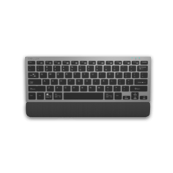Клавиатура Delux K3300GX безжична мултимедийна черна