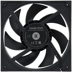 Вентилатор EK-Vardar EVO 140ER Black BB (500- 2000rpm), 140mm fan, 4-pin PWM, 40.7 dBA
