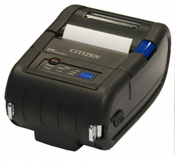 Етикетен принтер Citizen Label Mobile printer CMP-20II Direct thermal Print Speed 80mm-s, IP42-Black