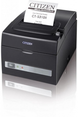 Етикетен принтер Citizen CT-S310II Printer; Serial + USB, Black