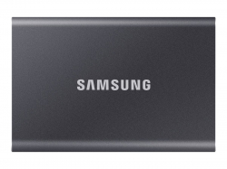 Хард диск / SSD SAMSUNG Portable SSD T7 1TB extern USB 3.2 Gen 2 titan grey