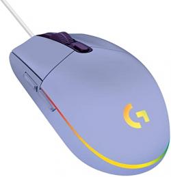 Мишка Logitech G203 LIGHTSYNC Gaming Mouse - LIlac - USB - N-A - EMEA - G203