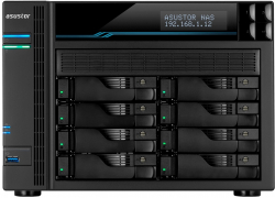 Мрежов сторидж (NAS/SAN) Asustor Lockerstore 8 AS6508T, 8-Bay NAS, Intel ATOM C3538 Quad-Core , 2x 10 GbE