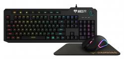 Клавиатура Gamdias Gaming COMBO 3-in-1 Keyboard, Mouse, Pad - ARES P2