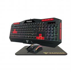 Клавиатура Gamdias Gaming COMBO 3-in-1 Keyboard, Mouse, Pad - ARES M2