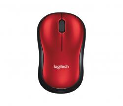 Мишка Logitech Wireless Mouse M185 - RED - 2.4GHZ - N-A - EWR2 - 10PK ARCA AUTO