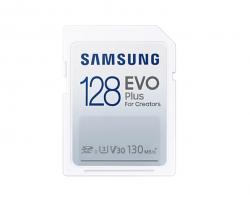 SD/флаш карта Samsung 128GB SD Card EVO Plus, Class10, Transfer Speed up to 130MB-s