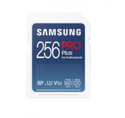 SD/флаш карта Samsung 256GB SD Card PRO Plus, Class10, Read 160MB-s - Write 120MB-s