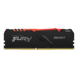 Памет Памет Kingston FURY Beast Black RGB 32GB DDR4 PC4-25600 3200MHz CL16
