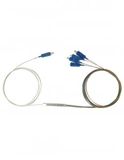 Оптичен PLC сплитер 1х4 SC Конектори