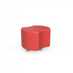  RFG Табуретка Bold, 60 х 51 х 43H, екокожа, червена