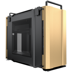 Кутия COUGAR DUST 2 - Desert Sand, Small Form Factor PC Case, Mini ITX