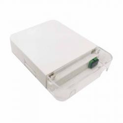 Оптична кутия FTTH стенна оптична кутия за 1 SC симплексен адаптер