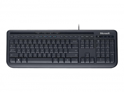 Клавиатура MS Wired Keyboard 600 USB black (US)