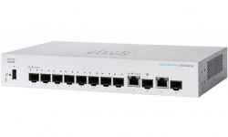 Комутатор/Суич Cisco CBS350 Managed 8-port SFP, Ext PS, 2x1G Combo