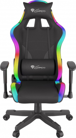 Геймърски стол Genesis Trit 600 RGB, геймърски стол, черен