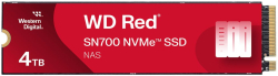 Хард диск / SSD WD Red SSD SN700 NVMe 4TB M.2 2280 PCIe Gen3 8Gb-s internal drive for NAS devices POWERED BY SANDISK на най-ниска цени