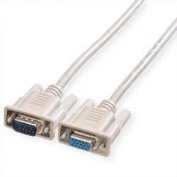 Кабел/адаптер Cable VGA exten, 15F-15M, 1.8m, 11.01.6518