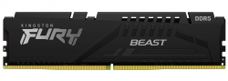 Памет Kingston DRAM 16GB 5200MHz DDR5 CL40 DIMM FURY Beast Black
