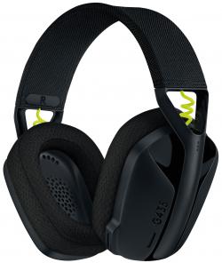 Слушалки Logitech G435 LIGHTSPEED Wireless, Bluetooth Gaming Headset - BLACK - EMEA