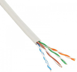 Инсталационен LAN кабел Меден U/UTP кабел cat. 5e, 305м., 24 AWG