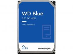 Хард диск / SSD Хард диск WD Blue, 2TB, 5400rpm, 256MB, SATA 3