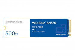 Хард диск / SSD WD Blue SSD SN570 NVMe 500GB M.2 2280 PCIe Gen3 8Gb-s internal single-packed