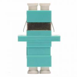 Мрежов аксесоар LC дуплексен оптичен адаптер, мултимод, аква, Conneu