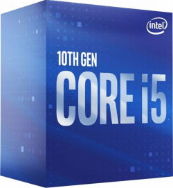 Процесор Intel Core i5-10400, (2.9-4.3GHz, 12MB Cache, 1100MHz, LGA1200) Box