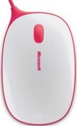 Мишка Microsoft Express Mouse USB English Бяла/Червена Retail