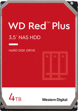 Хард диск / SSD Хард диск WD RED, 4TB, 5400rpm, 128MB, SATA 3