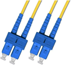 Оптична пач корда Оптични пач корди SC/UPC - SC/UPC сингъл мод, дуплекс, 3м.