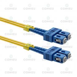 Оптична пач корда Оптични пач корди SC/UPC - SC/UPC сингъл мод, дуплекс, 2 мм кабел, 2м.