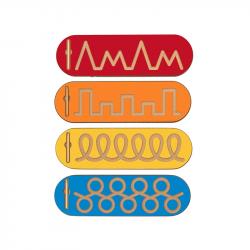 Продукт Nowa Szkola Комплект дъски, манипулативни, 4 броя