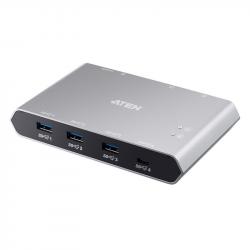 Мултимедиен продукт ATEN US3342 :: 2-портов USB-C Gen 2 периферен превключвател