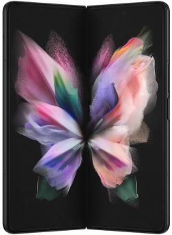 Смартфон Samsung SM-F926 GALAXY Fold 3 5G 256 GB, Octa-Core (1x2.84 GHz, 3x2.42 GHz, 4x1.8 GHz), 12 GB RAM, 6.7" 1080x2640 120 Hz Dynamic AMOLED, HDR10+, 12.0 MP + 12.0 MP + 12.0 MP + 4.0 MP Selfie, 4400 mAh, Dual SIM, Phantom Black