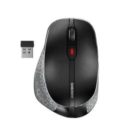 Мишка Безжична мишка CHERRY MW 8C ERGO, USB, Bluetooth-2.4Ghz, Черна