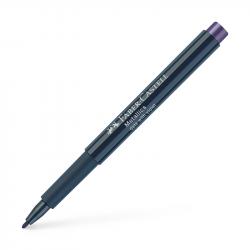 Канцеларски продукт Faber-Castell Маркер, объл, 1.5 mm, металик, лилав