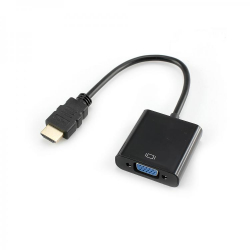 Кабел/адаптер SBOX AD.HDMI-VGA :: Видео конвертор, HDMI M към VGA F