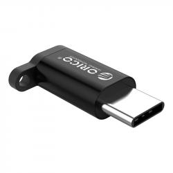 Кабел/адаптер Orico преходник Adapter OTG - USB Micro B to Type-C - CBT-MT01-SV