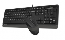 Клавиатура Комплект A4TECH Fstyler F1010, сив - F1010 Grey