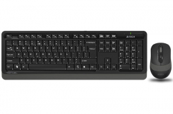 Клавиатура Безжичен комплект A4TECH Fstyler FG1010, черен/сив
