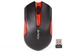 Мишка Безжична мишка A4TECH G3-200N, черен/червен - G3-200N BLACK+RED