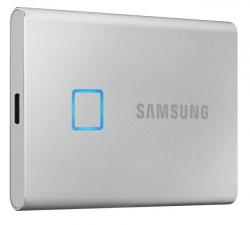 Хард диск / SSD SAMSUNG Portable SSD T7 Touch 2TB external USB 3.2 Gen.2 metallic silver